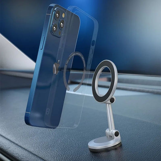 Magnetic Car Phone Holder – Secure Dashboard Mount for Safe Driving